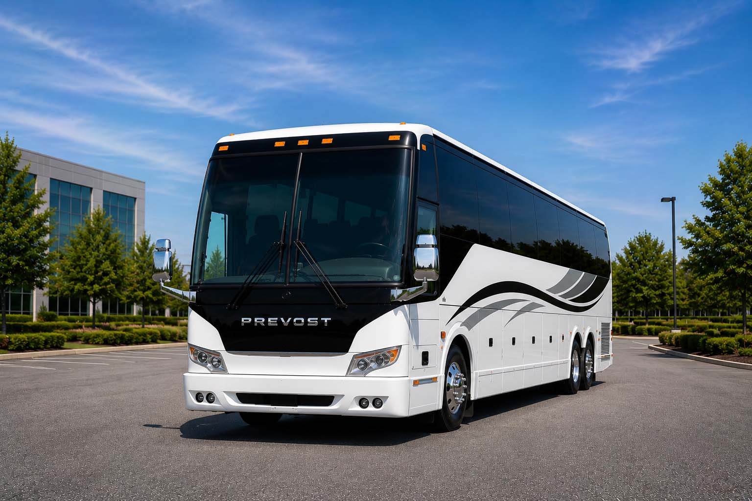 Charter bus rental in Federal Way, WA